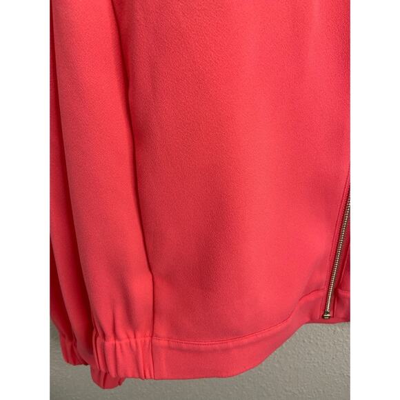 Rachel Roy Women Salmon Full Zip Minimalist Style Swing Jacket/Cardigan Size XXL - Picture 7 of 10